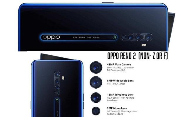 OPPO推出Reno 2、2Z、2F系列新机：对标一加和小米等竞品